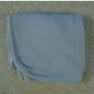 Parent's Choice Solid Gray Thermal Baby Blanket Waffle Weave Security Lovey